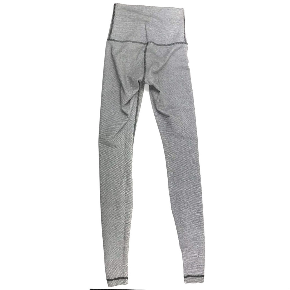 Lululemon Super High Rise Black White 2 - Picture 5 of 6
